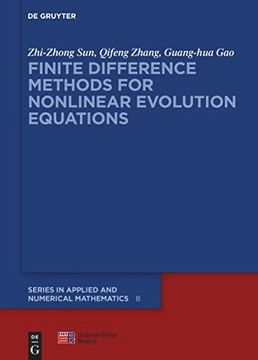 portada Finite Difference Methods for Nonlinear Evolution Equations (en Inglés)