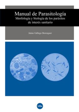 portada Manual de Parasitología. Morfología y Biología de los Parásitos de Interés Sanitario (Textos Docents) (in Spanish)