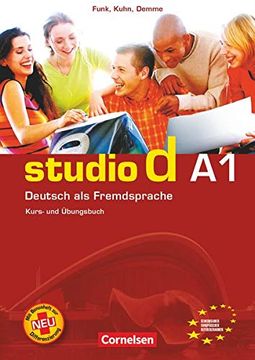 portada Studio D A1: Kursbuch-Übungsbuch (en Alemán)