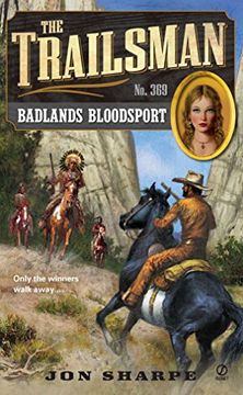 portada The Trailsman #369: Badlands Bloodsport (en Inglés)
