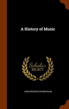 portada A History of Music (en Inglés)