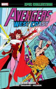 portada Avengers West Coast Epic Collection: Vision Quest [New Printing] (en Inglés)
