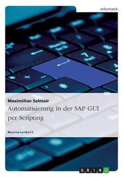 portada Automatisierung in der SAP GUI per Scripting 