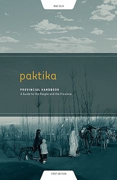 portada paktika provincial handbook: a guide to the people and the province (en Inglés)