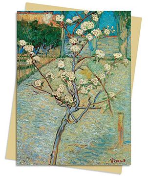 portada Van Gogh: Small Pear Tree in Blossom Greeting Card Pack: Pack of 6 (Greeting Cards) (en Inglés)