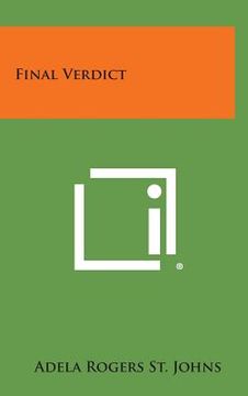 portada Final Verdict (en Inglés)