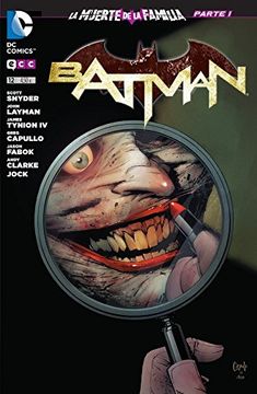 portada Batman núm. 12: La muerte de la familia - Parte 1 (Batman (Nuevo Universo DC))