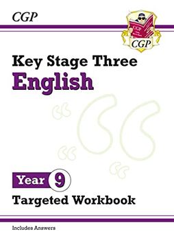 portada New ks3 English Year 9 Targeted Workbook (With Answers) (Cgp ks3 English) (en Inglés)