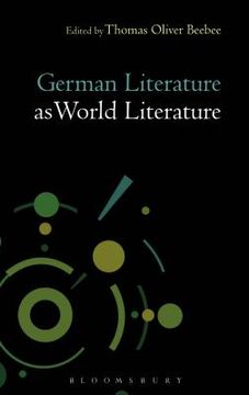 portada German Literature as World Literature (en Inglés)