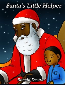 portada Santa's Little Helper: Christmas Bedtime Stories for Kids (en Inglés)