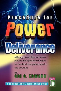 portada procedure for power deliverance (en Inglés)