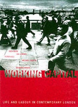portada working capital: life and labour in contemporary london (en Inglés)