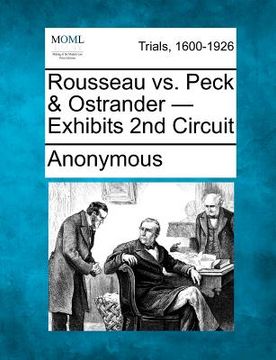 portada rousseau vs. peck & ostrander - exhibits 2nd circuit (en Inglés)