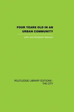 portada Four Years old in an Urban Community (en Inglés)