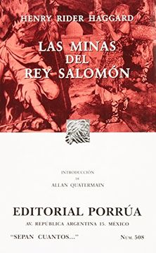 portada # 508. Las Minas del rey Salomon (in Spanish)