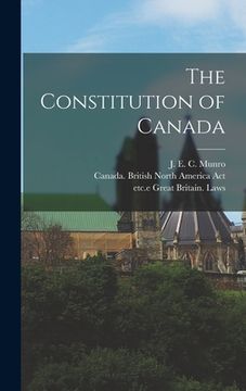 portada The Constitution of Canada [microform] (en Inglés)