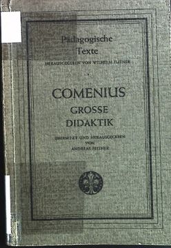 portada Große Didaktik: Comenius. (in German)