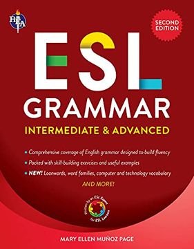 portada Esl Grammar- Intermediate & Advanced (English as a Second Language) (en Inglés)