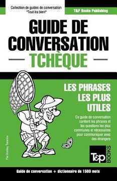 portada Guide de conversation Français-Tchèque et dictionnaire concis de 1500 mots (en Francés)