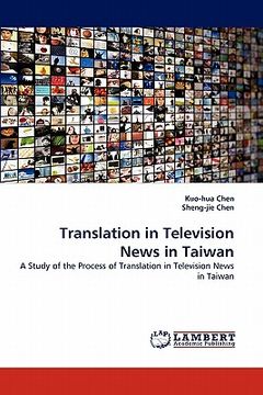portada translation in television news in taiwan (en Inglés)