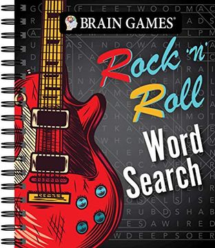 portada Brain Games Rock n Roll Word Search (in English)