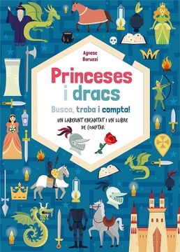 portada Princeses i Dracs: Busca, Troba i Compta! (en Catalá)