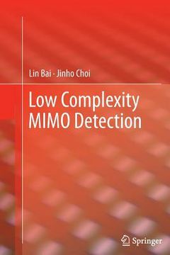 portada Low Complexity Mimo Detection (en Inglés)