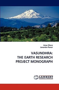 portada vasundhra: the earth research project monograph