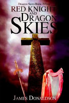 portada red knight and dragon skies: dragon skies book 2 finis (in English)
