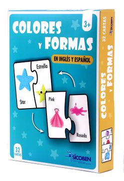 portada Juego Didáctico Colores Y Formas, Formato 8x8, Sicoben