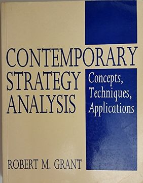 portada Contemporary Strategy Analysis: Concepts, Techniques, Applications 
