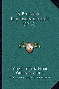 portada a brownie robinson crusoe (1920) (en Inglés)