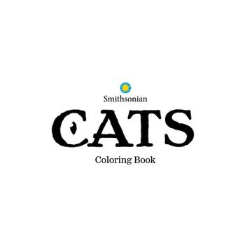 portada Cats: A Smithsonian Coloring Book