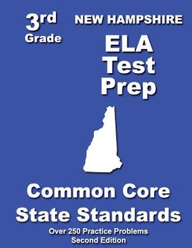 portada New Hampshire 3rd Grade ELA Test Prep: Common Core Learning Standards (in English)