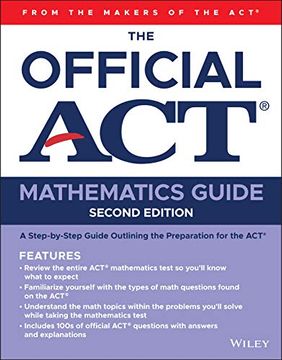 portada The Official act Mathematics Guide (en Inglés)