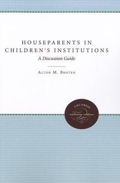 portada houseparents in children's institutions: a discussion guide (in English)