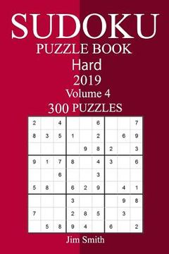 portada 300 Hard Sudoku Puzzle Book 2019 (in English)
