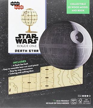 portada Incredibuilds: Star Wars: Death Star 3d Wood Model (in English)