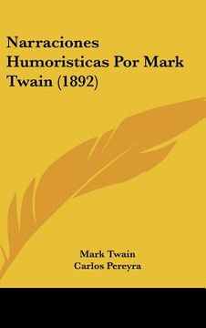 portada narraciones humoristicas por mark twain (1892)