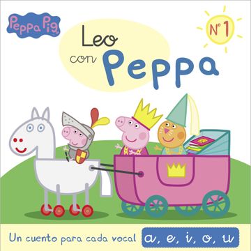 portada Un Cuento Para Cada Vocal: A, e, i, o, u (Leo con Peppa pig 1)