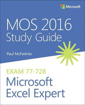 portada MOS 2016 Study Guide for Microsoft Excel Expert (Mos Study Guide)
