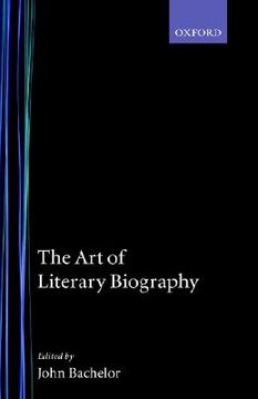 portada the artof literary biography (en Inglés)