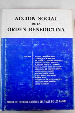 portada Accion Social de la Orden Benedictina