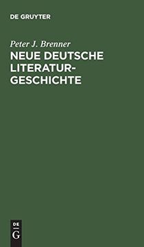 portada Neue Deutsche Literaturgeschichte (en Alemán)
