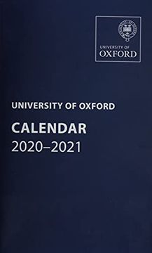 portada University of Oxford Calendar 2020-2021 (Oxford University Calendar Series) 