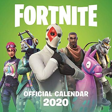 portada Fortnite Official 2020 Calendar (en Inglés)