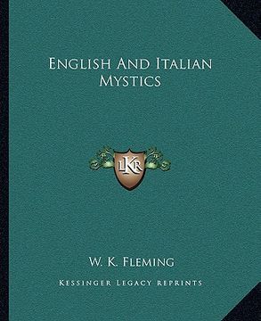 portada english and italian mystics (en Inglés)