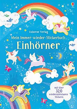 portada Mein Immer-Wieder-Stickerbuch: Einhörner (in German)
