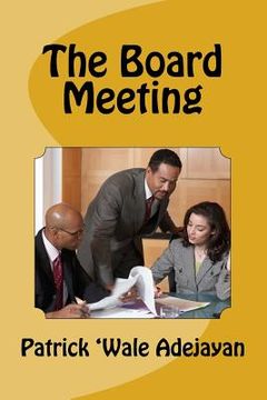 portada The Board Meeting (en Inglés)