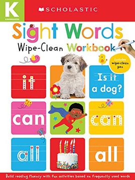 portada Wipe-Clean Workbooks: Sight Words (Scholastic Early Learners) (en Inglés)